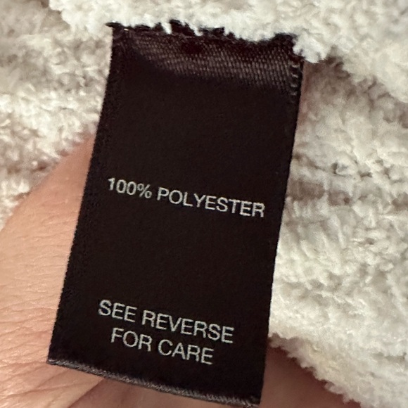 Buckle Black Ivory White Open Back Long sleeve Polyester Crew Neck Sweater Top - Picture 10 of 10